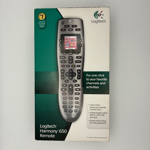 Logitech harmony 650 - logitech, infrared
