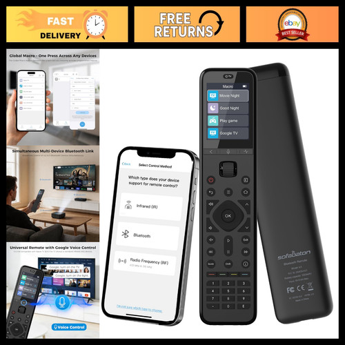 Universal remote control with - remote,